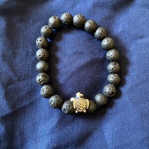 Lava rock bracelet